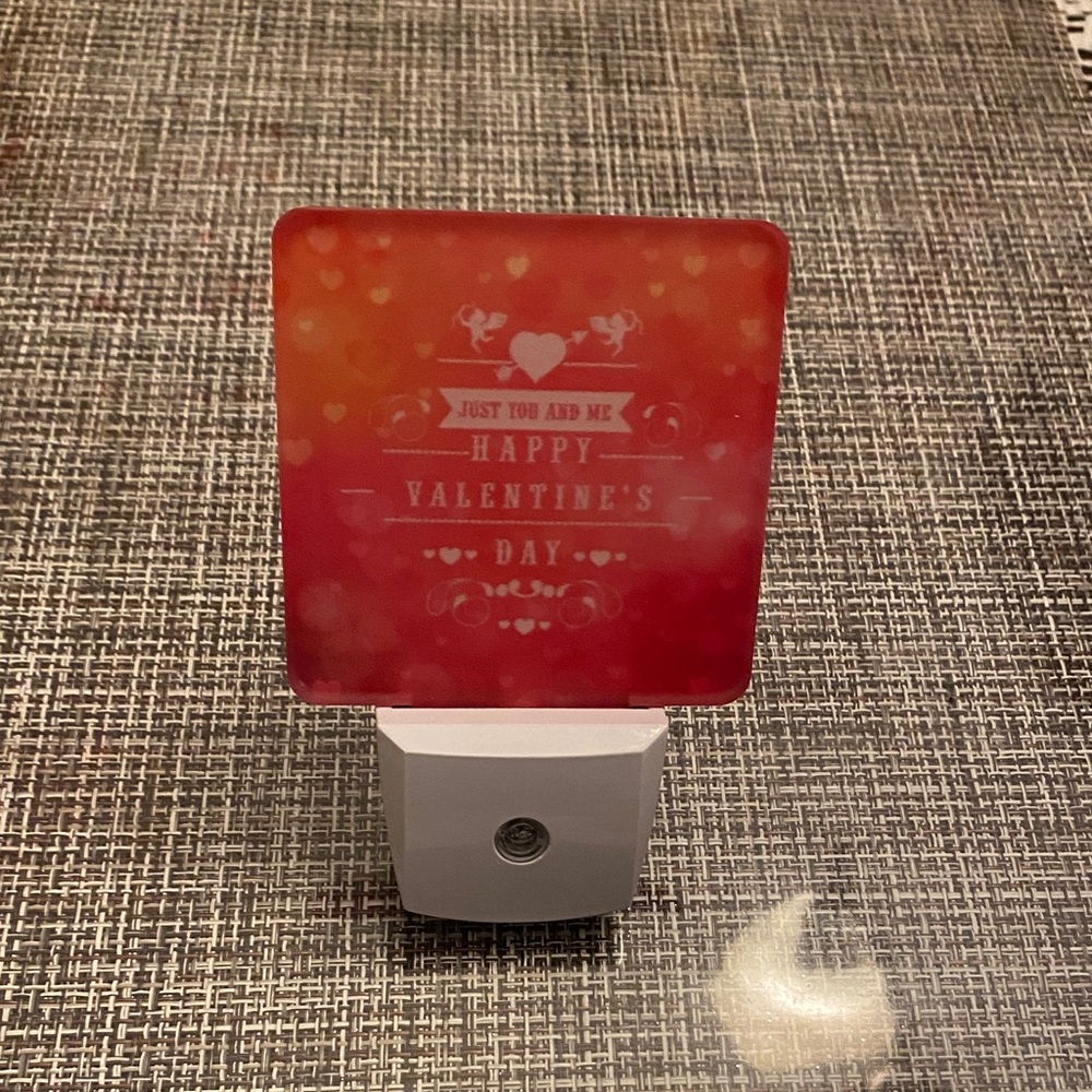 Romantic Red Valentine's Day Night Light